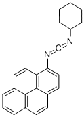 CAS 登录号：98540-87-5， N-环己基-N'-(1-芘基)碳二酰亚胺