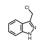 CAS#: 98553-89-0, 3-(Chloromethyl)-1H-indazole