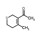 CAS#: 98558-19-1, 1-(4-Methyl-5,6-dihydro-2H-thiopyran-3-yl)ethanone