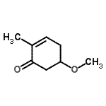 CAS#: 98558-30-6, 5-Methoxy-2-methyl-2-cyclohexen-1-one
