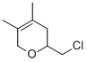 CAS 登录号：98559-77-4， 2-(氯甲基)-4,5-二甲基-3,6-二氢-2H-吡喃