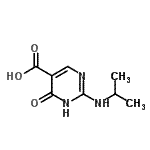CAS#: 98594-72-0, 2-(Isopropylamino)-4-oxo-1,4-dihydro-5-pyrimidinecarboxylic acid