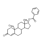 CAS#: 986-02-7, 3,19-Dioxoandrost-4-en-17-yl benzoate