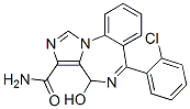 CAS 登录号：98602-08-5， 6-(2-氯苯基)-4-羟基-4H-咪唑并[1,5-a][1,4]苯并二氮杂卓-3-甲酰胺