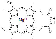 CAS 登录号：98606-14-5， 单乙烯原卟啉镁