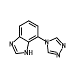 CAS#: 98711-53-6, 4-(4H-1,2,4-Triazol-4-yl)-1H-benzimidazole