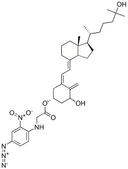 CAS#: 98728-28-0, 1,25-Dihydroxyvitamin D3-3-(N-(4-Azido-2-Nitrophenyl)Glycinate)