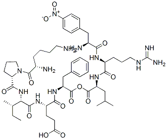 CAS#: 98751-93-0, Lysyl-Prolyl-Isoleucyl-Glutamyl-Phenylalanyl-4-Nitrophenylalanyl-Arginyl-Leucine