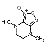 CAS#: 98778-10-0, 4,7-Dimethyl-4,5,6,7-tetrahydro[1,2,5]oxadiazolo[3,4-b]pyrazine 1-oxide