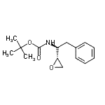 CAS#: 98818-35-0, 2-Methyl-2-propanyl {(1S)-1-[(2R)-2-oxiranyl]-2-phenylethyl}carbamate