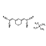 CAS#: 98826-83-6, N,N,N-Trimethyl-Methanaminium Salt With [[5-(2,2-Dicyanoethenyl)-2H-Pyran-3(6H)-Ylidene]Methyl]Propanedinitrile (1:1)