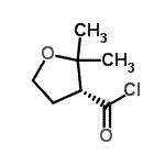 CAS 登录号：98891-56-6， (3R)-2,2-二甲基四氢-3-呋喃甲酰氯