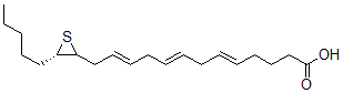 CAS 登录号：98893-66-4， 二十碳-5,8,11-三烯酸 14,15-环硫化物