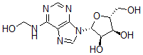 CAS 登录号：98897-14-4， N(6)-羟基甲基腺苷
