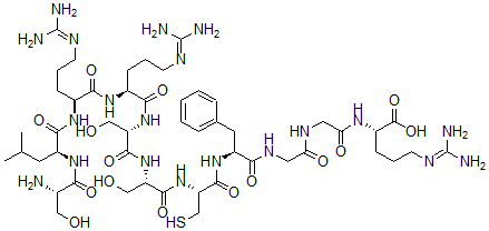 CAS 登录号：98897-21-3， 心房利尿钠因子 (1-11)