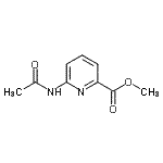 CAS#: 98953-28-7, Methyl 6-acetamido-2-pyridinecarboxylate