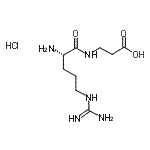 CAS#: 98957-79-0, L-Arginyl-beta-alanine hydrochloride (1:1)
