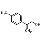 CAS#: 98995-88-1, 2-(5-Methyl-2-pyridinyl)-2-propen-1-ol