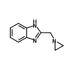 CAS#: 99055-68-2, 2-(1-Aziridinylmethyl)-1H-benzimidazole
