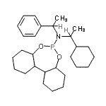 CAS#: 99065-22-2, N-(1-Cyclohexylethyl)-N-(1-phenylethyl)dodecahydrodibenzo[d,f][1,3,2]dioxaphosphepin-6-amine