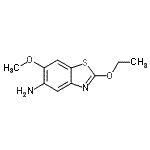 CAS#: 99068-48-1, 2-Ethoxy-6-methoxy-1,3-benzothiazol-5-amine