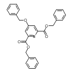 CAS 登录号：99097-41-3， 二苄基4-(苄氧基)-2,6-吡啶二羧酸酯