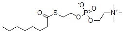 CAS 登录号：99165-87-4， (N-辛酰硫代)磷脂酰胆碱