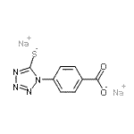 CAS#: 99229-76-2, disodium;4-(5-sulfidotetrazol-1-yl)benzoate