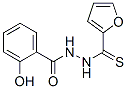CAS 登录号：99268-53-8， N-水杨酰-N'-(2-呋喃基硫代羰基)肼