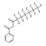 CAS#: 99338-16-6, 4,4,5,5,6,6,7,7,8,8,9,9,9-Tridecafluoro-1-phenyl-1,3-nonanedione