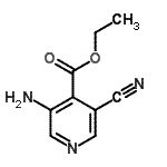 CAS#: 99358-62-0, Ethyl 3-amino-5-cyanoisonicotinate