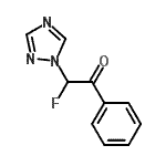 CAS#: 99428-01-0, 2-Fluoro-1-phenyl-2-(1H-1,2,4-triazol-1-yl)ethanone