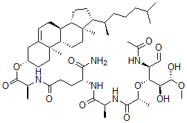 CAS#: 99518-28-2, N-Acetylmuramyl-Alanyl-Isoglutamine-Alanyl-Cholesterol