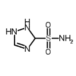 CAS#: 99552-33-7, 2,3-Dihydro-1H-1,2,4-triazole-3-sulfonamide