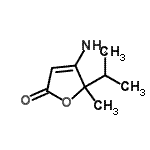 CAS 登录号：99563-93-6， 4-氨基-5-异丙基-5-甲基-2(5H)-呋喃酮