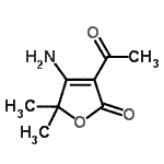 CAS#: 99564-02-0, 3-Acetyl-4-amino-5,5-dimethyl-2(5H)-furanone