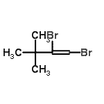 CAS 登录号：99584-95-9， 1,2-二溴-3,3-二甲基-1-丁烯