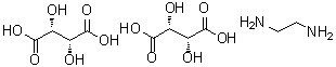 CAS 登录号：996-78-1， (2R,3R)-2,3-二羟基琥珀酸 1,2-乙二胺(2:1)盐