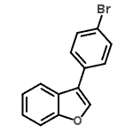 CAS#: 99763-23-2, 3-(4-Bromophenyl)-1-benzofuran