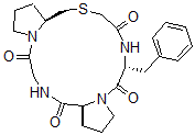 CAS 登录号：99781-72-3， 环(甘氨酰-脯氨酰-psi(CH2S)-甘氨酰-苯甘氨酰-脯氨酰)