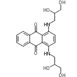 CAS#: 99788-75-7, 1,4-Bis[(2,3-dihydroxypropyl)amino]-9,10-anthraquinone
