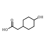 CAS#: 99799-09-4, (4-Hydroxycyclohexyl)acetic acid