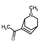 CAS#: 99803-20-0, 1-(2-Methyl-2-azabicyclo[2.2.2]oct-5-en-6-yl)ethanone