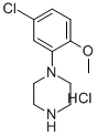 CAS 登录号：99857-72-4， 1-(5-氯-2-甲氧基苯基)-哌嗪