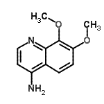 CAS#: 99878-77-0, 7,8-Dimethoxy-4-quinolinamine
