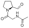 CAS 登录号：99952-49-5， (S)-N-(2-(2-甲酰-1-吡咯烷基)-2-氧代乙基)乙酰胺