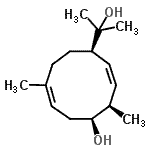 CAS#: 99957-12-7, (1S,2R,3Z,5R,8Z)-5-(2-Hydroxy-2-propanyl)-2,8-dimethyl-3,8-cyclodecadien-1-ol