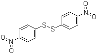 4,4'-Dinitrodiphenyl disulfide molecular structure (CAS 100-32-3)