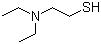 2-二乙氨基乙硫醇分子结构 (CAS 100-38-9)