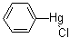 苯基氯化汞分子结构 (CAS 100-56-1)